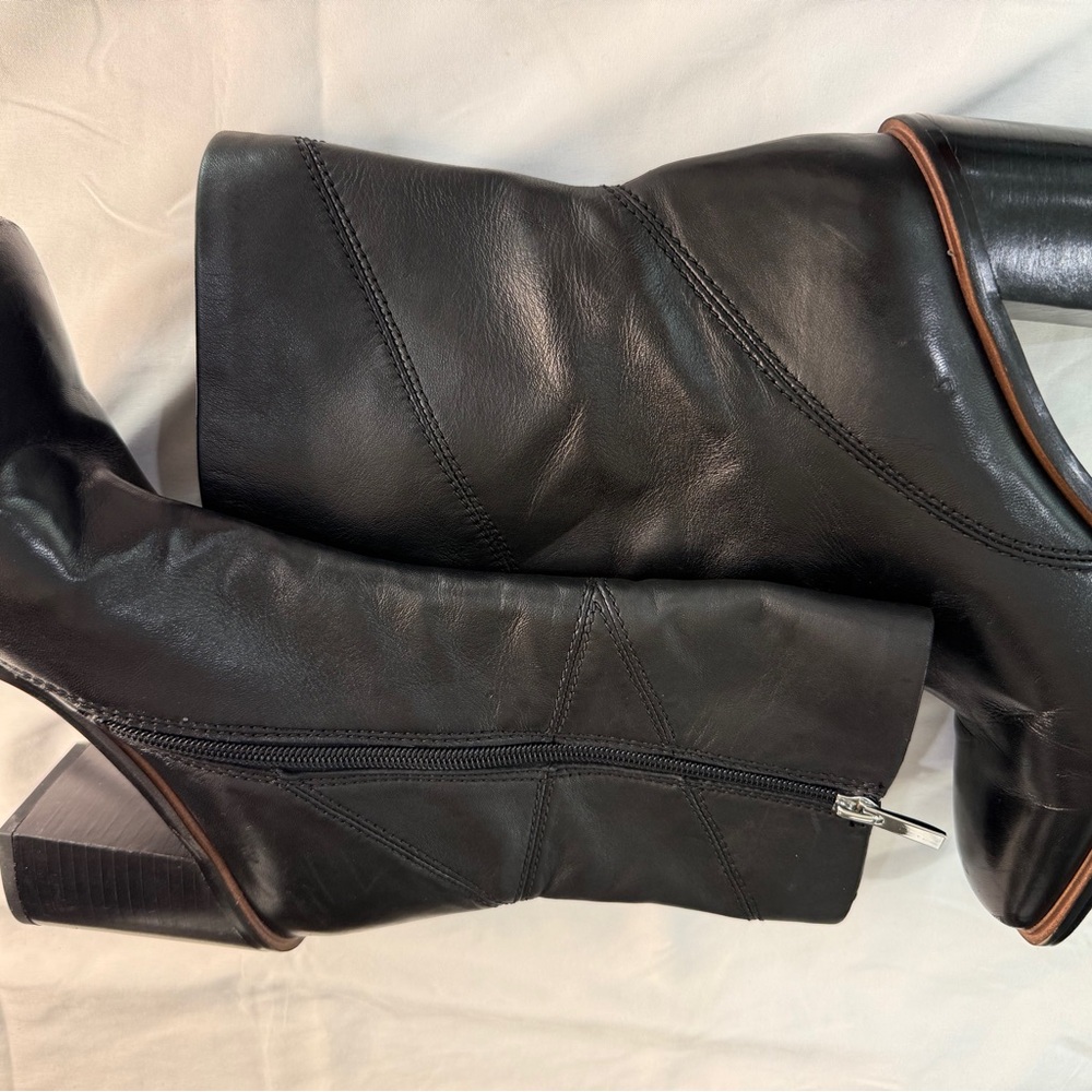 Franco Sarto Ebony Heeled Boots